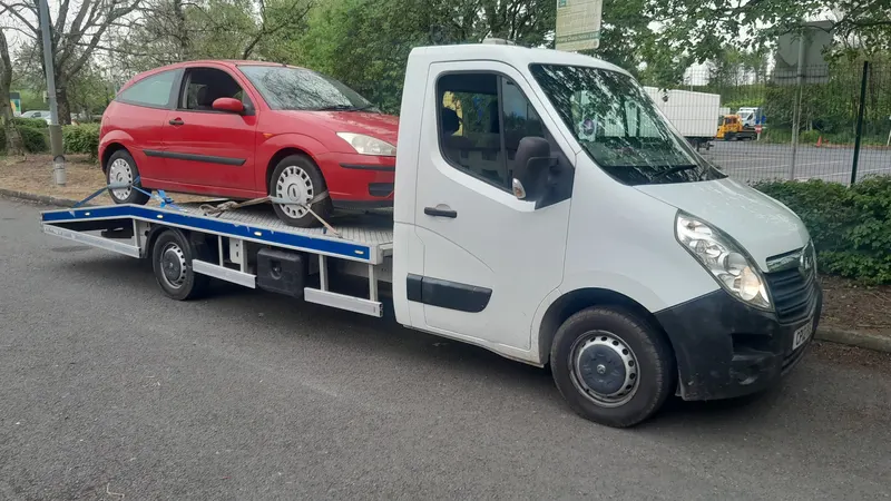 Car collected for scrap near Penrith