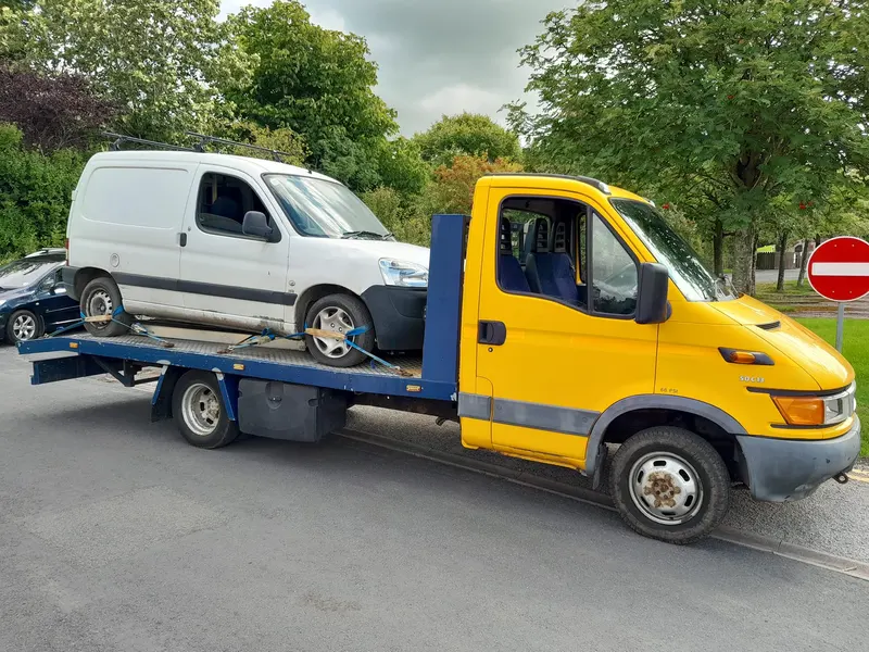 Van sold for scrap in Cumbria